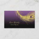 Zoek naar peacock feather visitekaartjes Veer