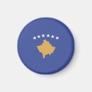 Zoek naar vlag magneten Blauw