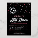 Zoek naar disco bal uitnodigingen Retro