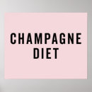 Zoek naar het op dieet zijn posters Typografie