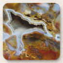 Zoek naar kristallen onderzetters Patroon