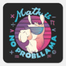 Zoek naar problemen stickers Wiskunde