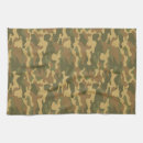 Zoek naar militaire camouflage keuken handdoeken Bruin