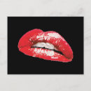 Zoek naar rode lippen briefkaarten Make up