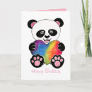 Zoek naar gelukkige panda verjaardagskaarten Voor haar
