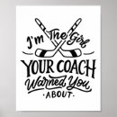 Zoek naar hockey meisje posters Coach