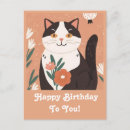 Zoek naar schattig katje briefkaarten Voor haar