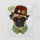 Zoek naar pug briefkaarten Steampunk