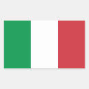 Zoek naar italiaanse vlag in een stickers Italie