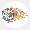 Zoek naar vlammend stickers Voetbal