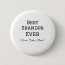 Zoek naar grootvader buttons Bestgrandpa ever