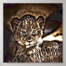 Zoek naar leeuwen posters Bruin