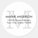 Zoek naar monogram stickers Elegant