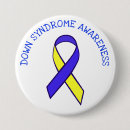 Zoek naar down syndroom buttons Blauw