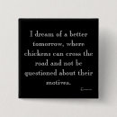 Zoek naar kippen buttons Grappig