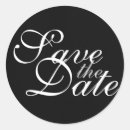 Zoek naar save the date stickers Zwart