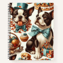 Zoek naar boston terrier notitieboeken Hondenkunst
