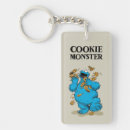 Zoek naar cookie monster sleutelhangers Klassiek kunstkoekje monster