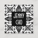 Zoek naar zigzag visitekaartjes Trendy