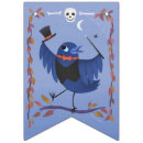 Zoek naar vogels vlaggetjes Blauw