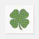 Zoek naar klavers servetten Groen