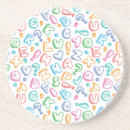 Zoek naar alfabet onderzetters Baby