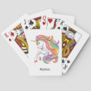 Zoek naar eenhoorns speelkaarten Schattig