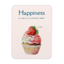 Zoek naar aardbei magneten Illustratie