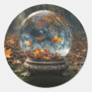 Zoek naar kristallen stickers Wicca