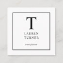 Zoek naar trendy business visitekaartjes Eenvoudig