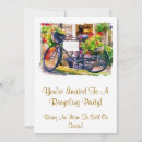 Zoek naar grappige fietsen uitnodigingen Waterverf