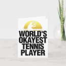 Zoek naar tennisspeler kaarten Racket
