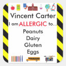 Zoek naar allergie stickers School