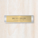 Zoek naar deurbordjes Goud