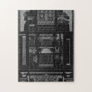 Zoek naar blauwdruk puzzels Architectuur