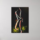 Zoek naar dame silhouette kunst Zwart en wit