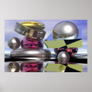 Zoek naar abstracte werelden posters Fantasie