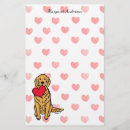 Zoek naar golden retriever briefpapier Schattig