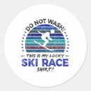 Zoek naar grappige skiër stickers Berg