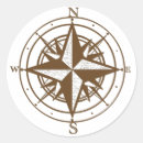 Zoek naar navigatie kompas stickers Antiek