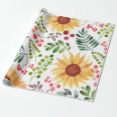 Zoek naar zonnebloemen cadeaupapier Voor haar