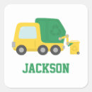 Zoek naar gele vrachtwagen stickers Jongen