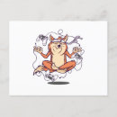 Zoek naar grappige yoga briefkaarten Mediteren