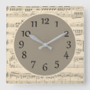 Zoek naar blad muziek klokken Vintage