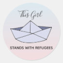 Zoek naar vluchtelingen stickers Politiek