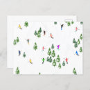 Zoek naar bergen briefkaarten Illustratie