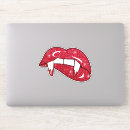 Zoek naar vampier stickers Lippen