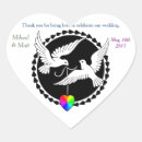 Zoek naar duiven huwelijk stickers Hart