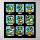 Zoek naar emoticons posters Elk persoon