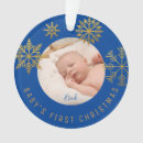 Zoek naar babys first christmas ornamenten Voor hem/haar